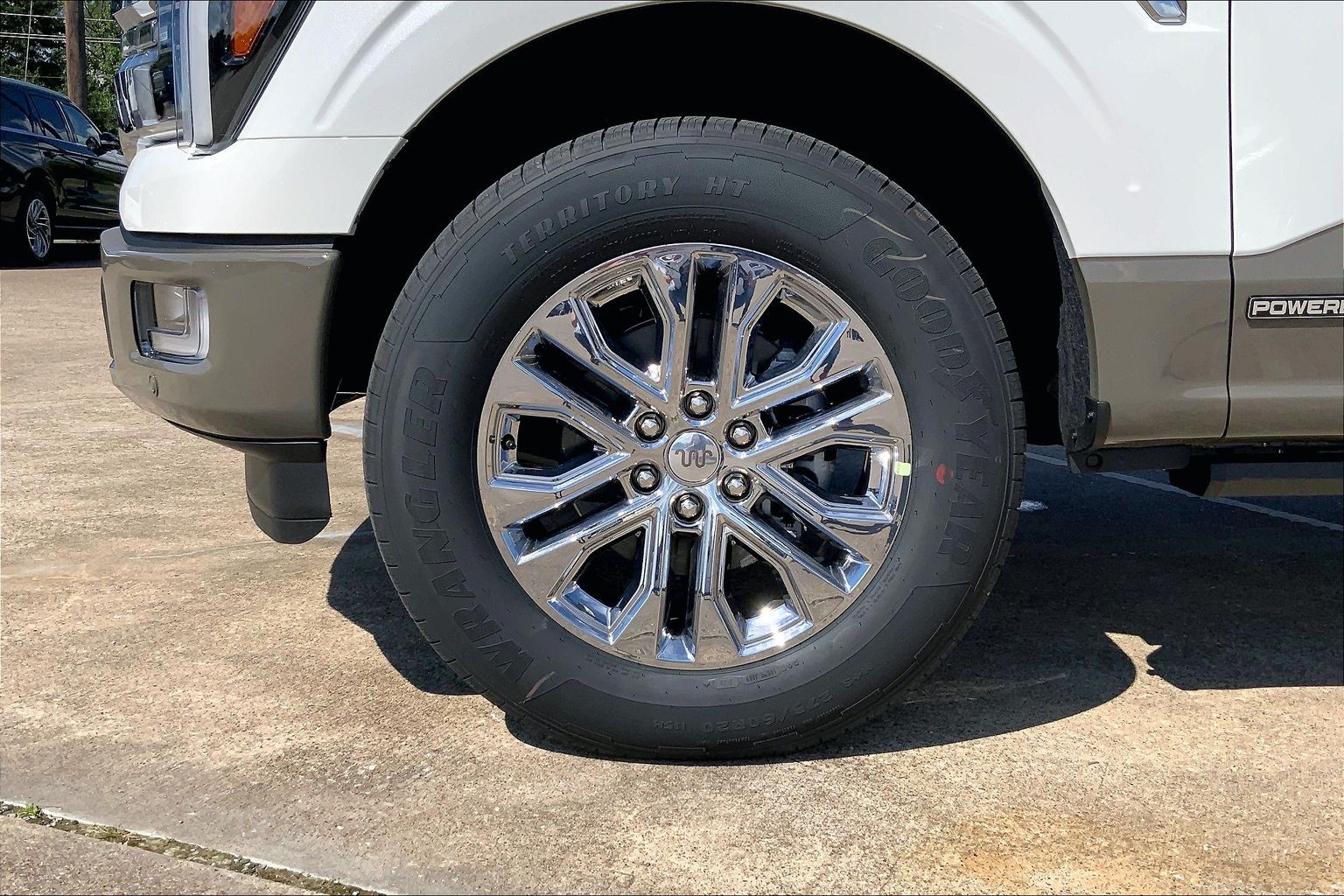 2026 Ford F-150 King Ranch Star White Metallic Tri-Coat at Lufkin Ford