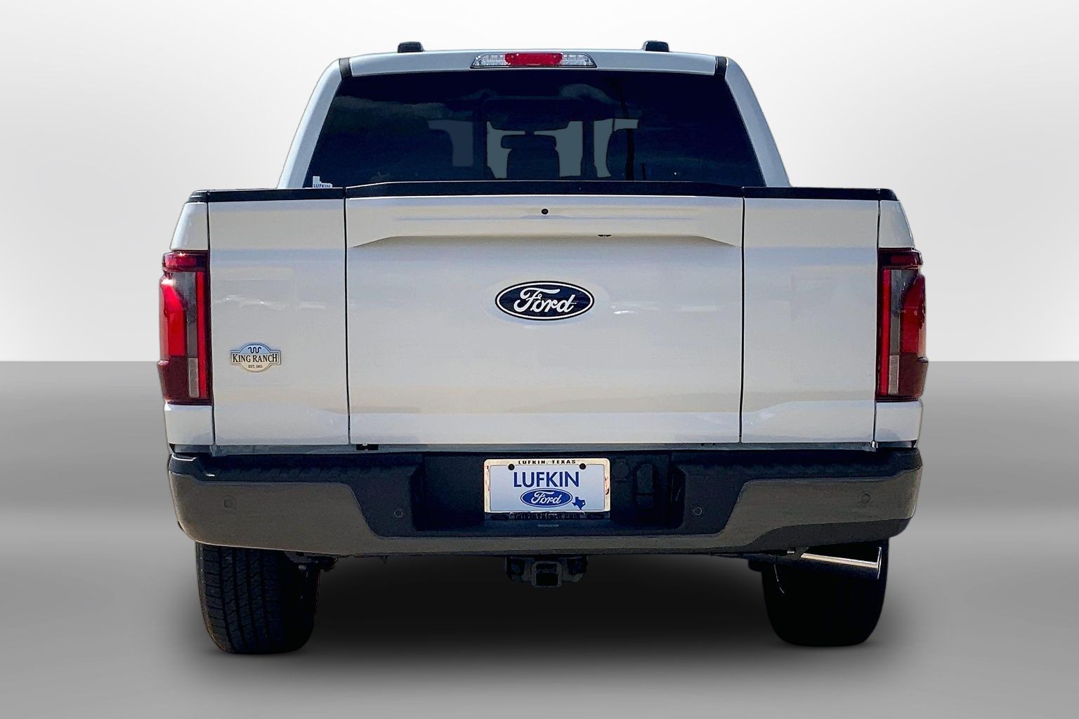 2026 Ford F-150 King Ranch Star White Metallic Tri-Coat at Lufkin Ford
