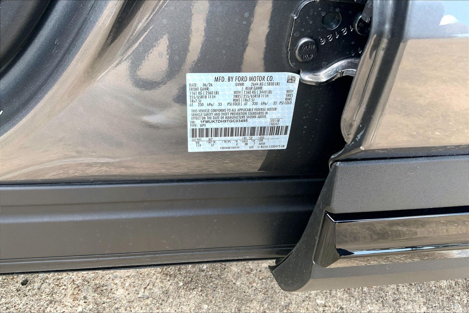 2026 Ford Explorer Active Carbonized Gray at Lufkin Ford