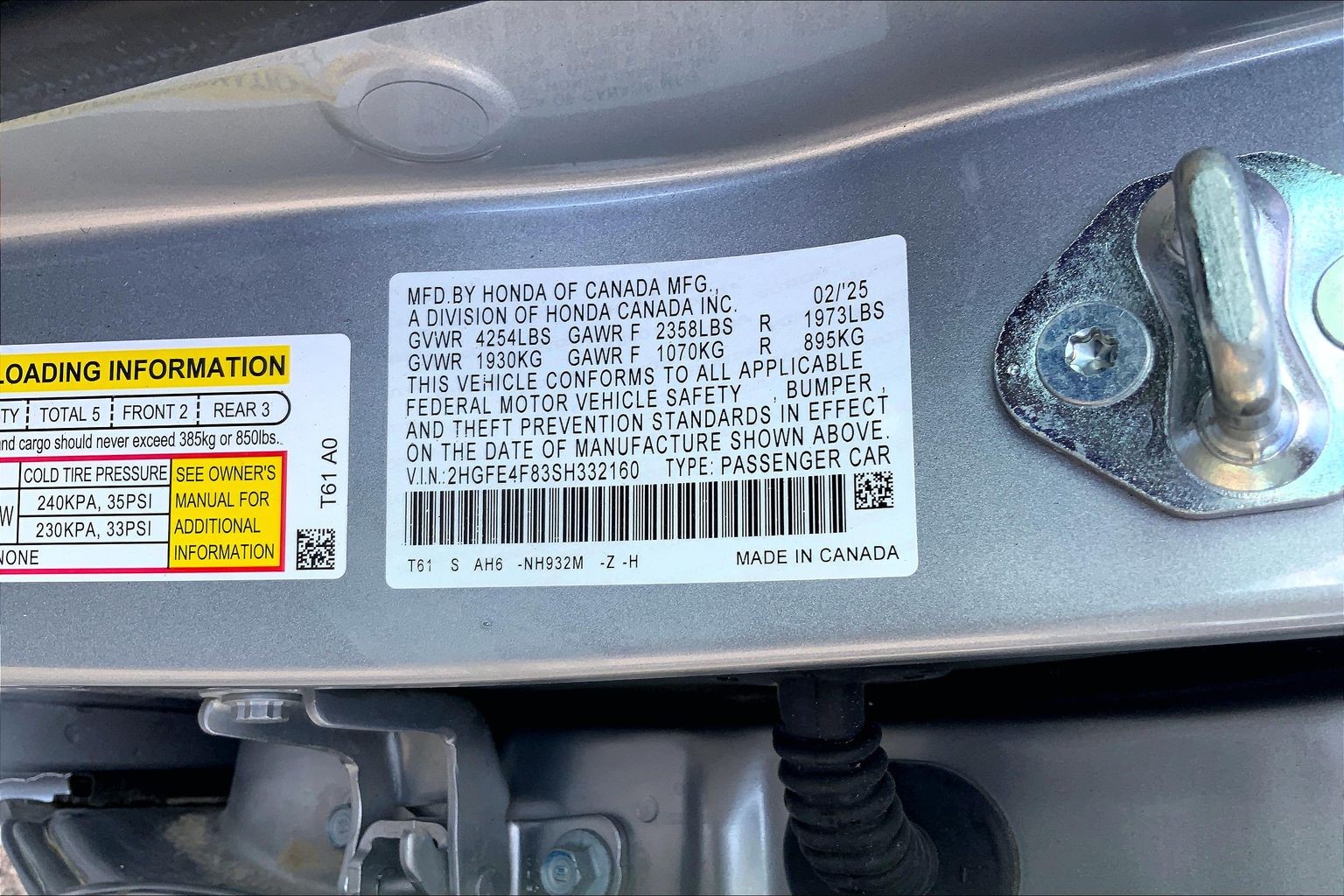 2025 Honda Civic Sedan Hybrid photo 31 of 32
