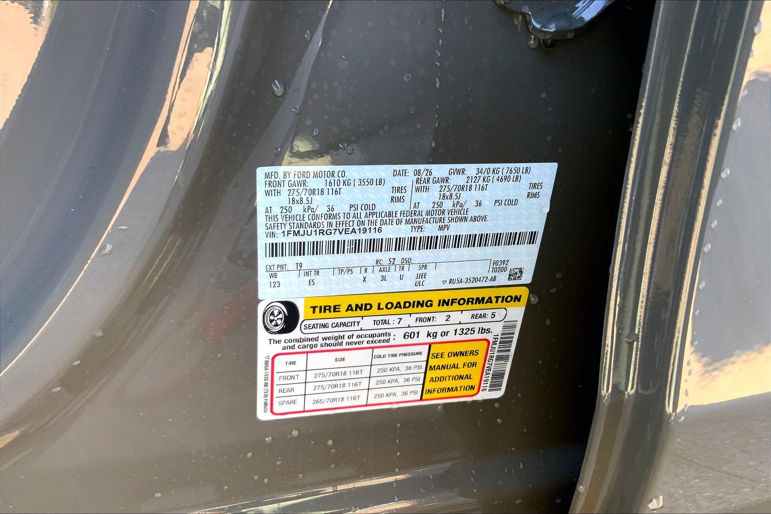 2027 Ford Expedition 4DR 4WD TREMOR Marsh Gray at Lufkin Ford