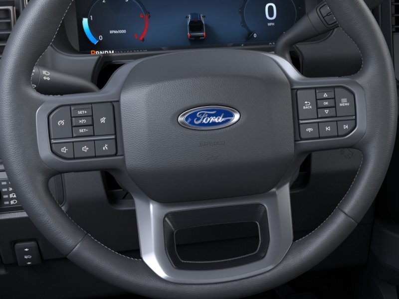 2026 Ford Super Duty F-250 SRW LARIAT Glacier Gray Metallic Tri-Coat at Lufkin Ford