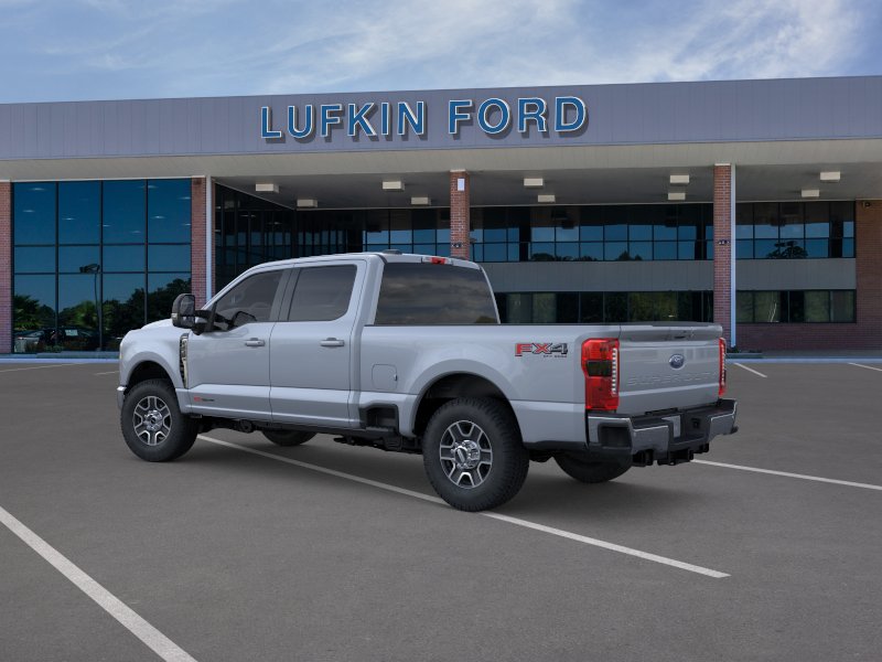 2026 Ford Super Duty F-250 SRW LARIAT Glacier Gray Metallic Tri-Coat at Lufkin Ford