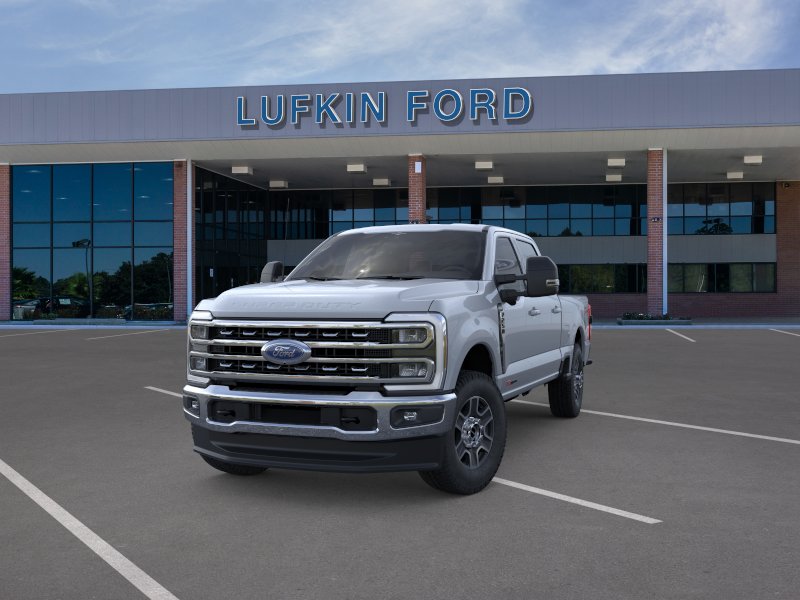 2026 Ford Super Duty F-250 SRW LARIAT Glacier Gray Metallic Tri-Coat at Lufkin Ford