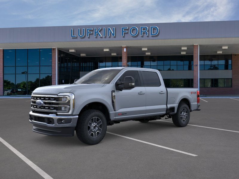 2026 Ford Super Duty F-250 SRW LARIAT Glacier Gray Metallic Tri-Coat at Lufkin Ford