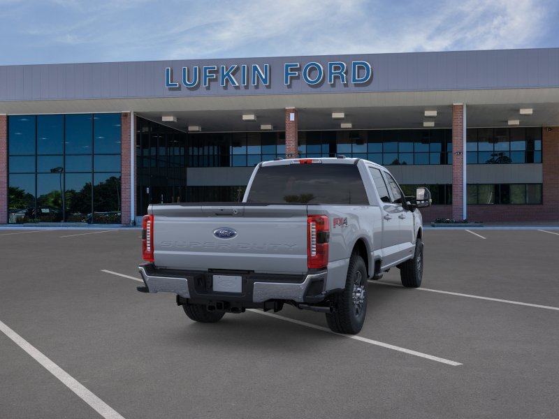 2026 Ford Super Duty F-250 SRW LARIAT Glacier Gray Metallic Tri-Coat at Lufkin Ford