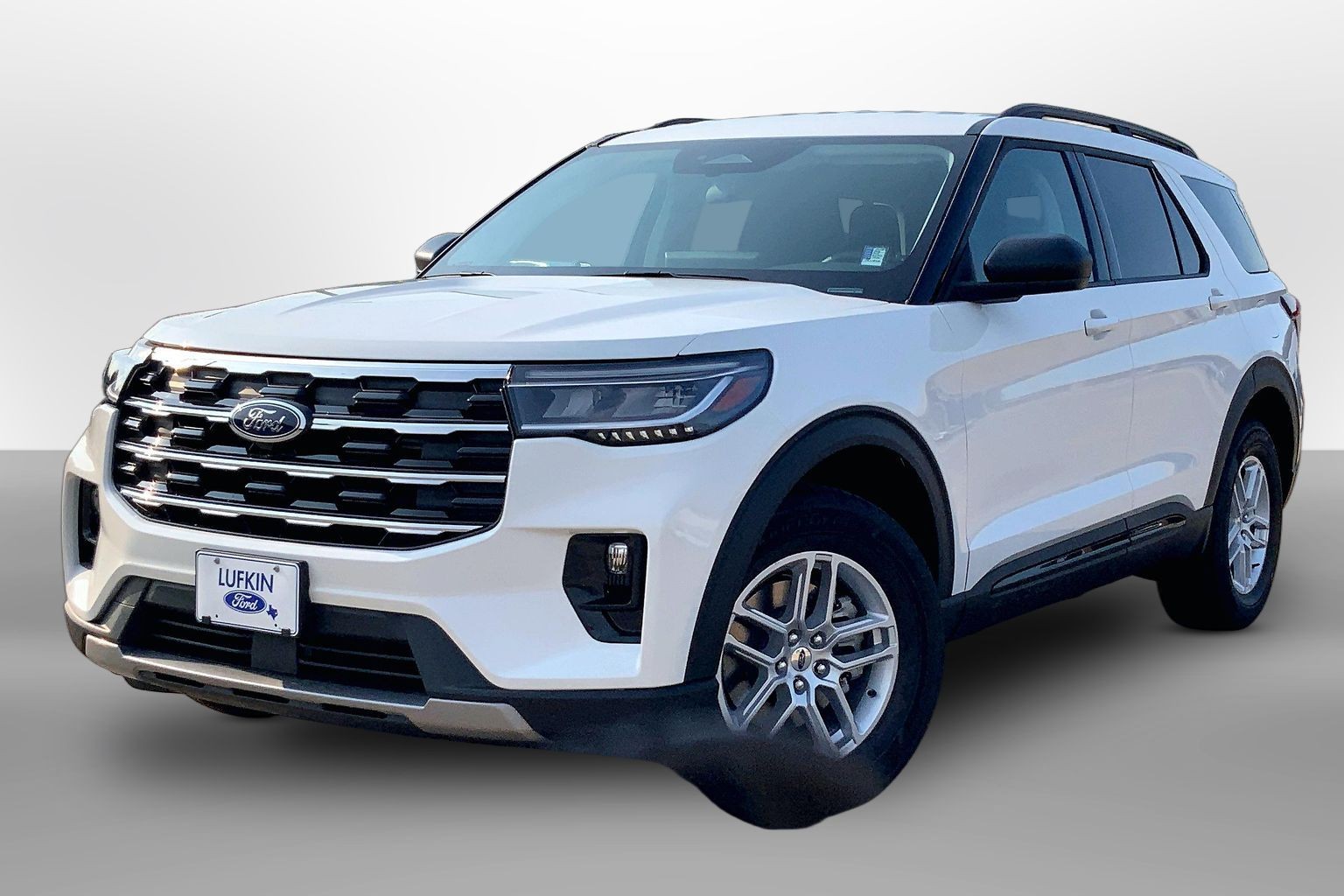 2026 Ford Explorer Active Star White Metallic Tri-Coat at Lufkin Ford
