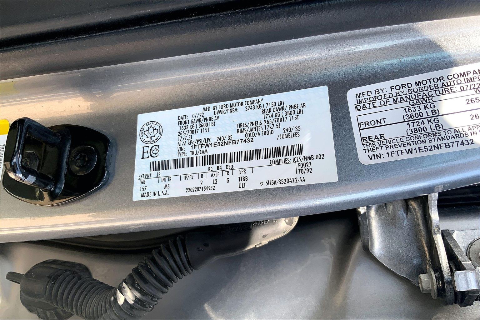2022 Ford F-150 XLT SILVER at Lufkin Ford