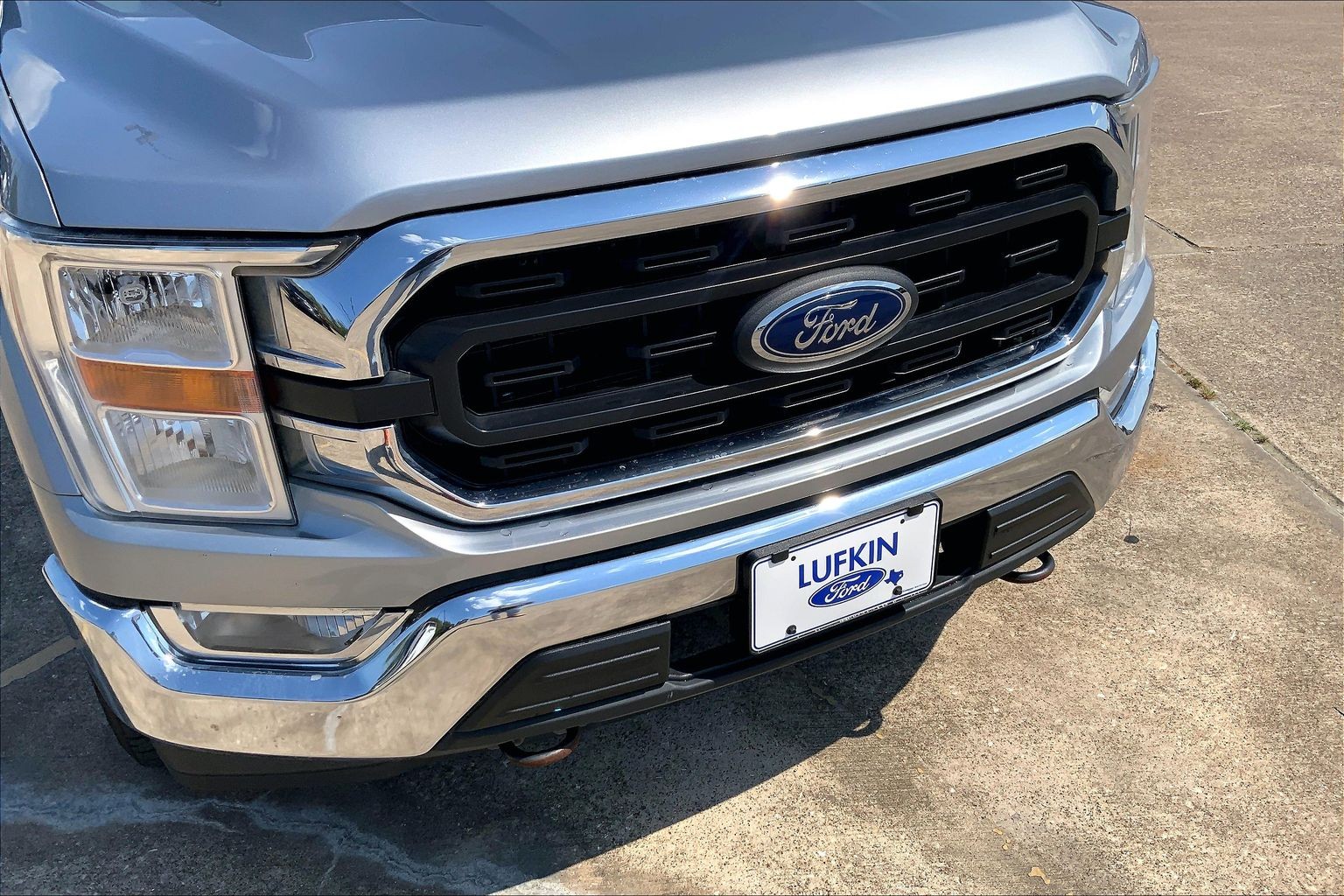 2022 Ford F-150 XLT SILVER at Lufkin Ford