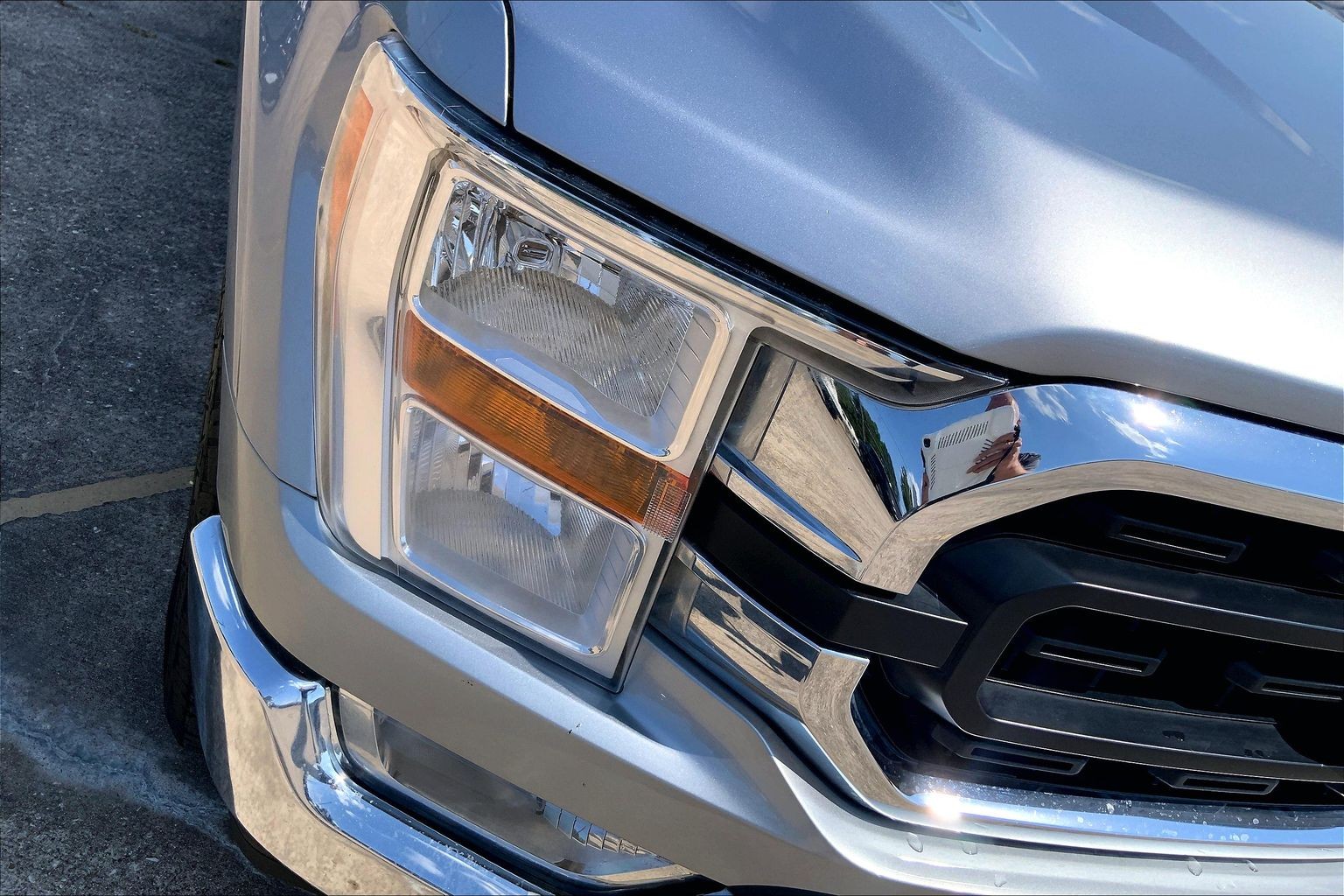 2022 Ford F-150 XLT SILVER at Lufkin Ford