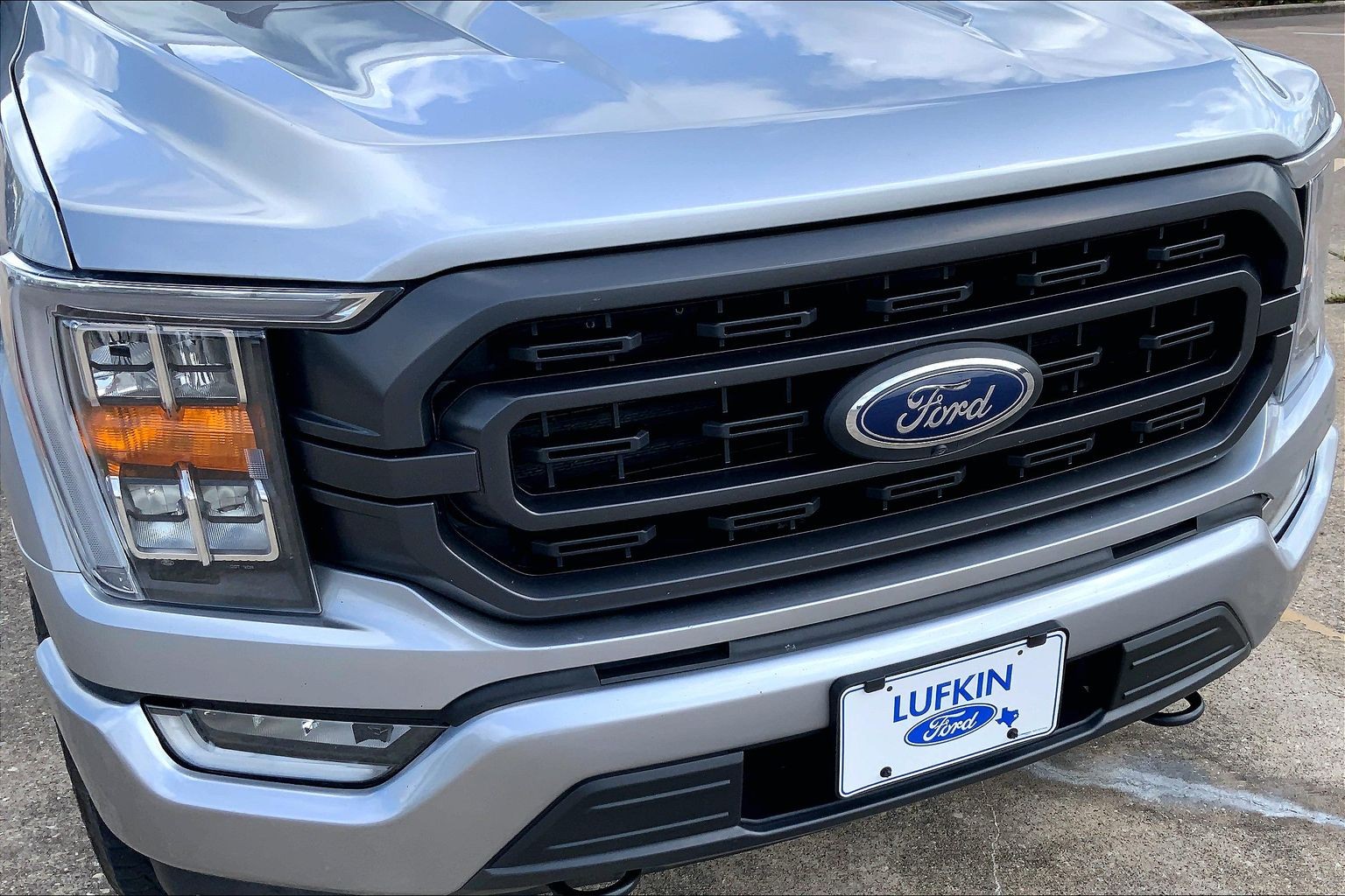 2022 Ford F-150 XLT Iconic Silver at Lufkin Ford