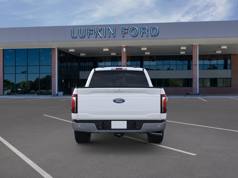 2026 Ford F-150 LARIAT Star White Metallic Tri-Coat at Lufkin Ford