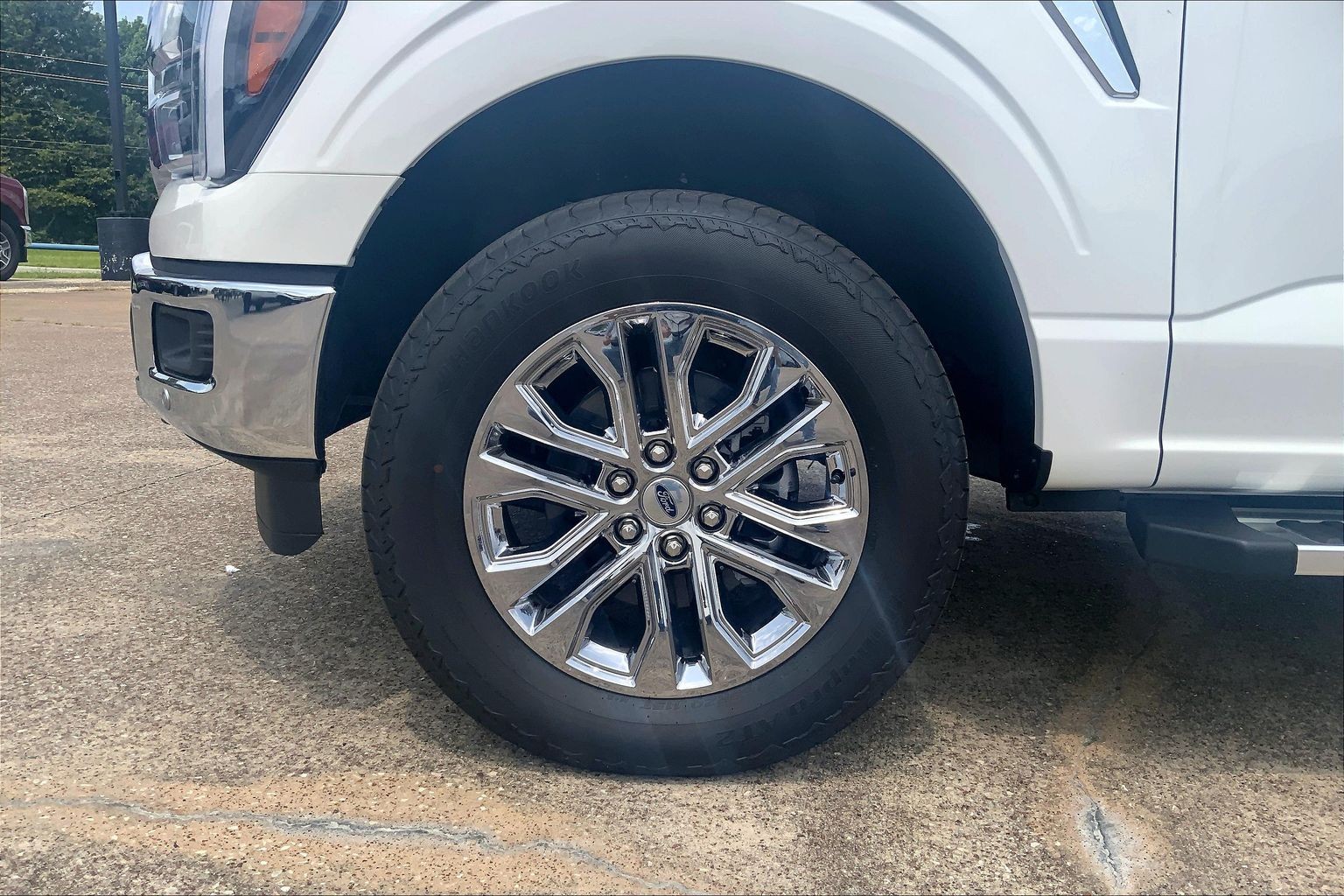 2026 Ford F-150 LARIAT Star White Metallic Tri-Coat at Lufkin Ford