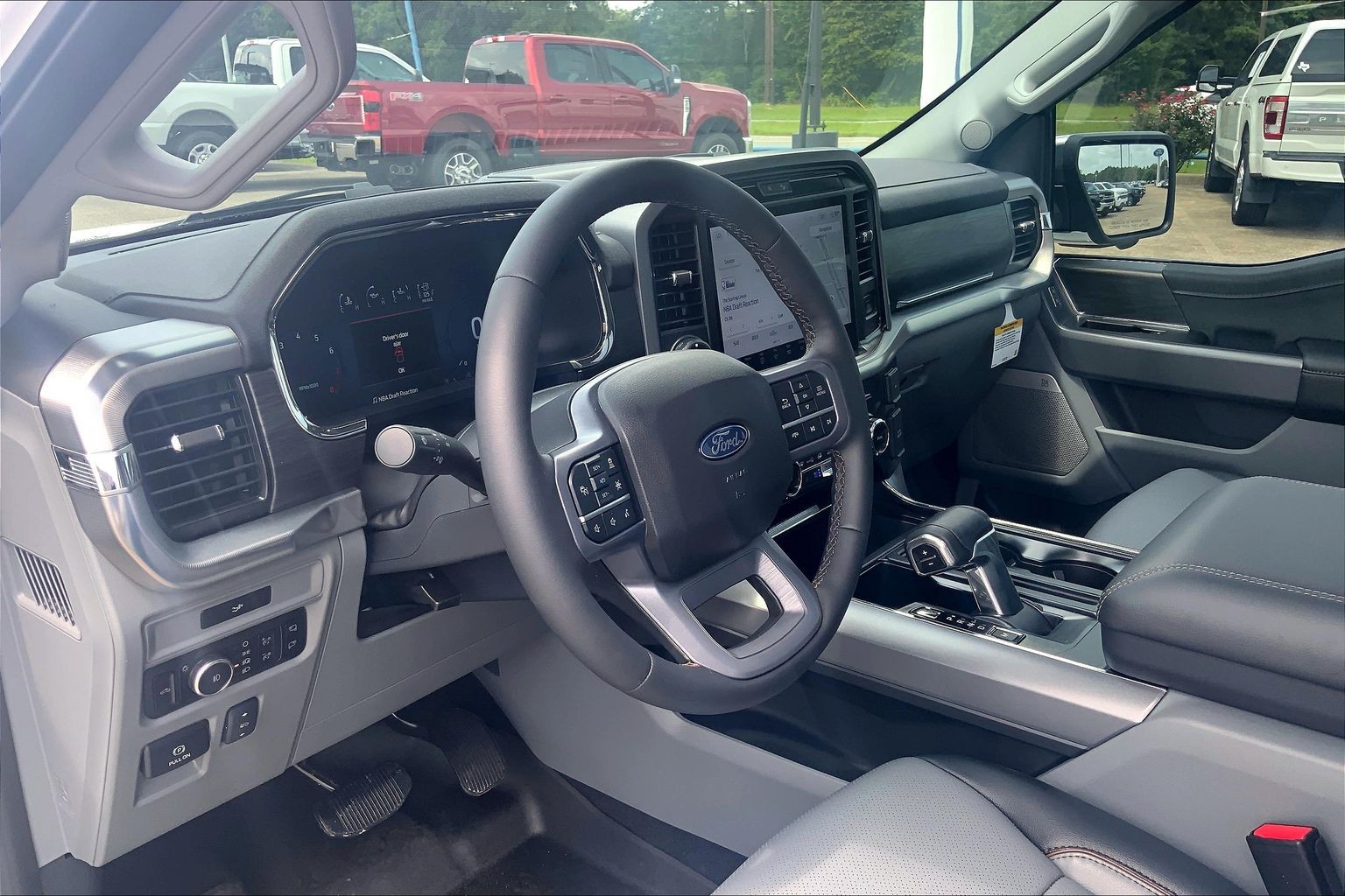 2026 Ford F-150 LARIAT Star White Metallic Tri-Coat at Lufkin Ford