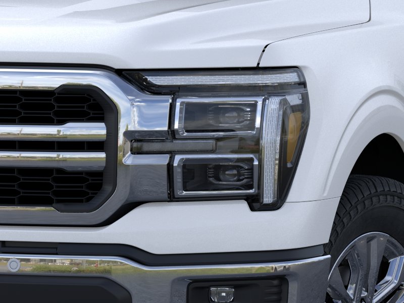2026 Ford F-150 LARIAT Star White Metallic Tri-Coat at Lufkin Ford
