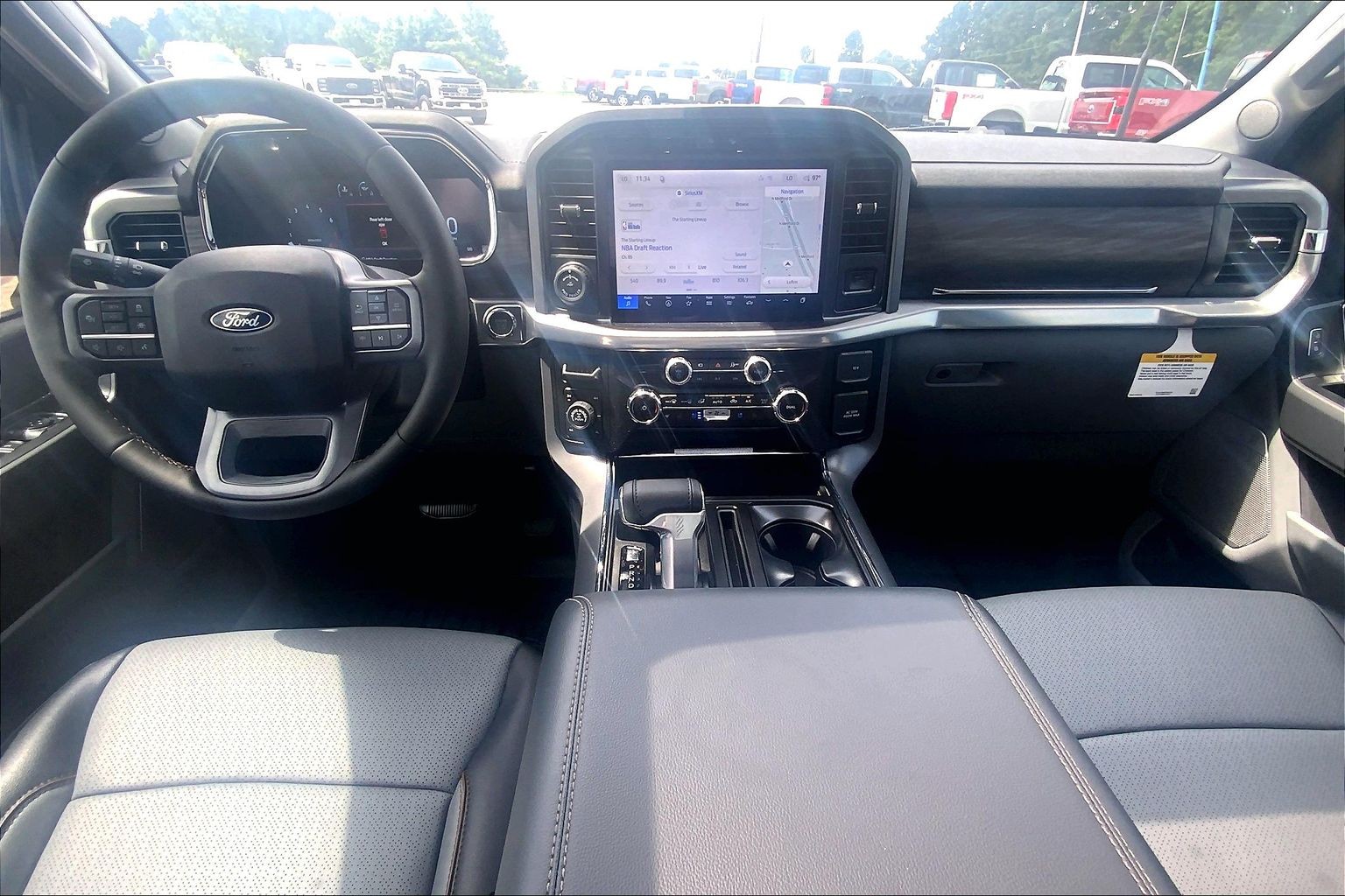 2026 Ford F-150 LARIAT Star White Metallic Tri-Coat at Lufkin Ford