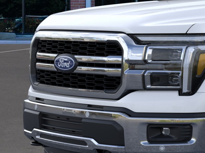 2026 Ford F-150 LARIAT Star White Metallic Tri-Coat at Lufkin Ford