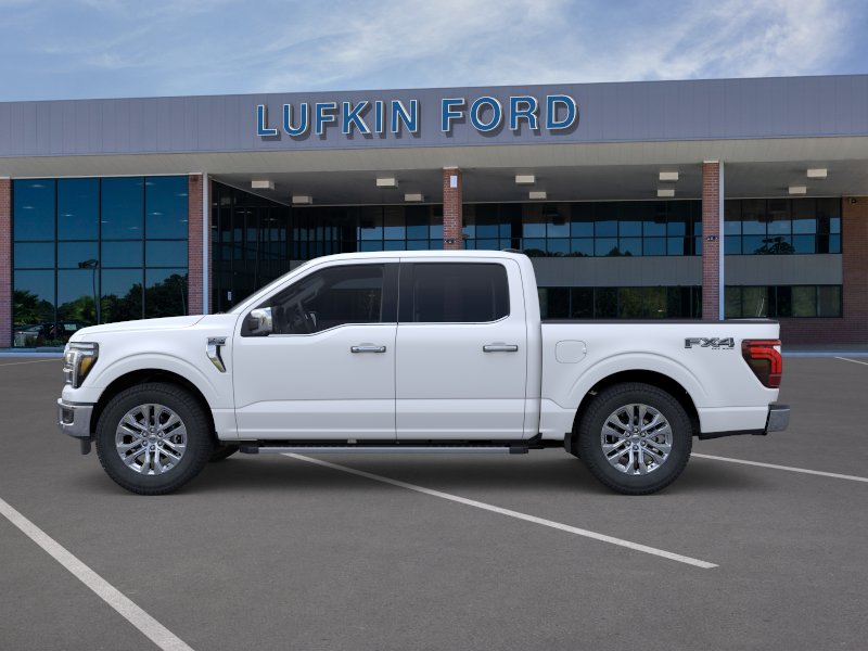 2026 Ford F-150 LARIAT Star White Metallic Tri-Coat at Lufkin Ford
