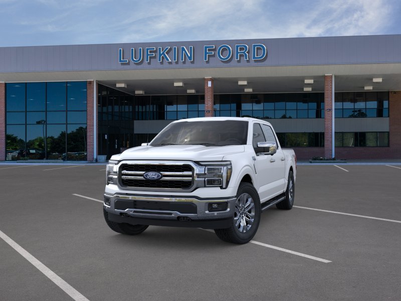 2026 Ford F-150 LARIAT Star White Metallic Tri-Coat at Lufkin Ford