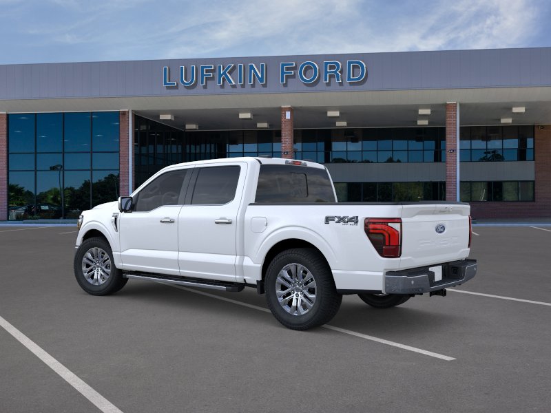 2026 Ford F-150 LARIAT Star White Metallic Tri-Coat at Lufkin Ford