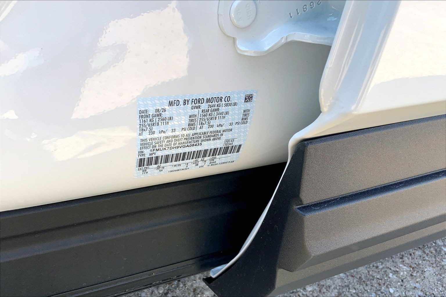 2027 Ford Explorer Active Star White Metallic Tri-Coat at Lufkin Ford