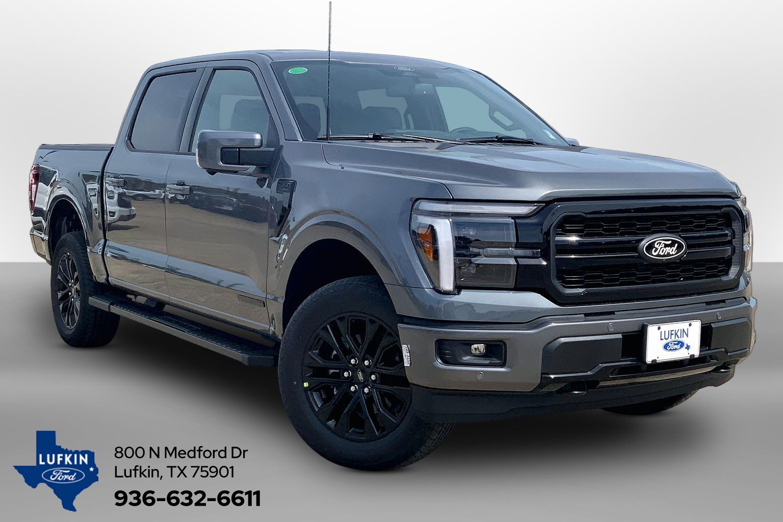 2026 Ford F-150 LARIAT Carbonized Gray at Lufkin Ford