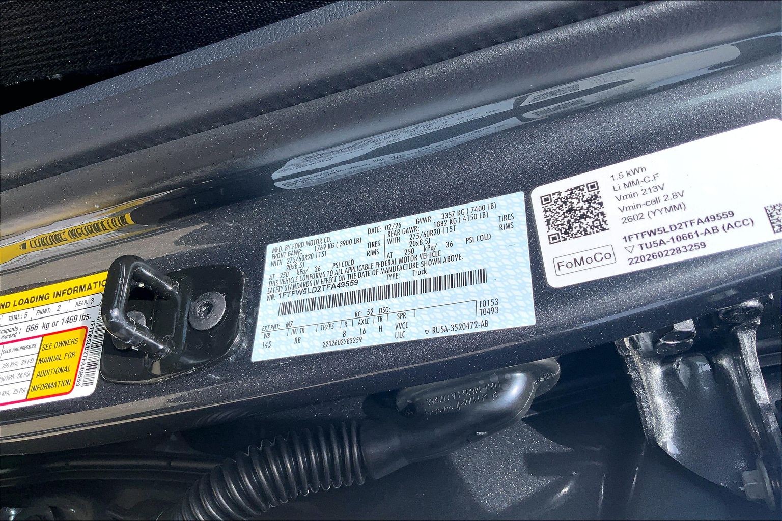 2026 Ford F-150 LARIAT Carbonized Gray at Lufkin Ford