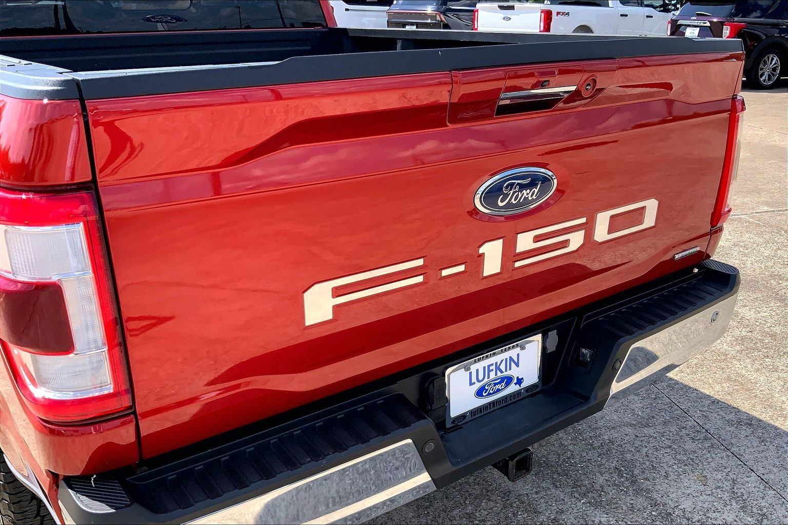 2023 Ford F-150 XL RACE RED at Lufkin Ford