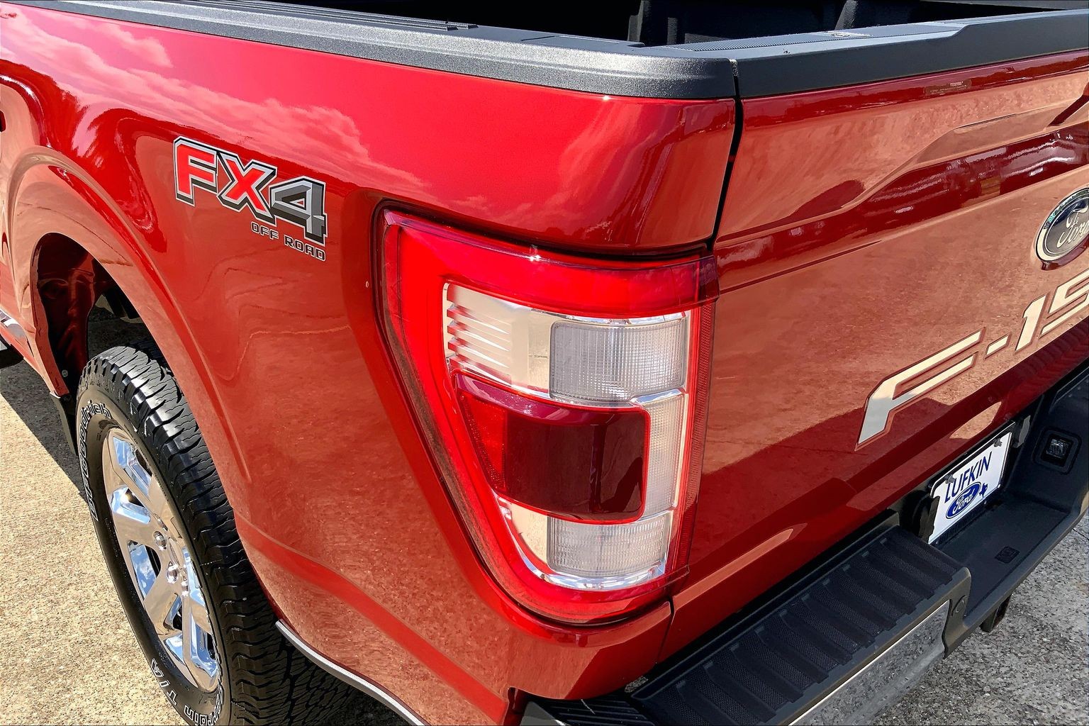 2023 Ford F-150 XL RACE RED at Lufkin Ford