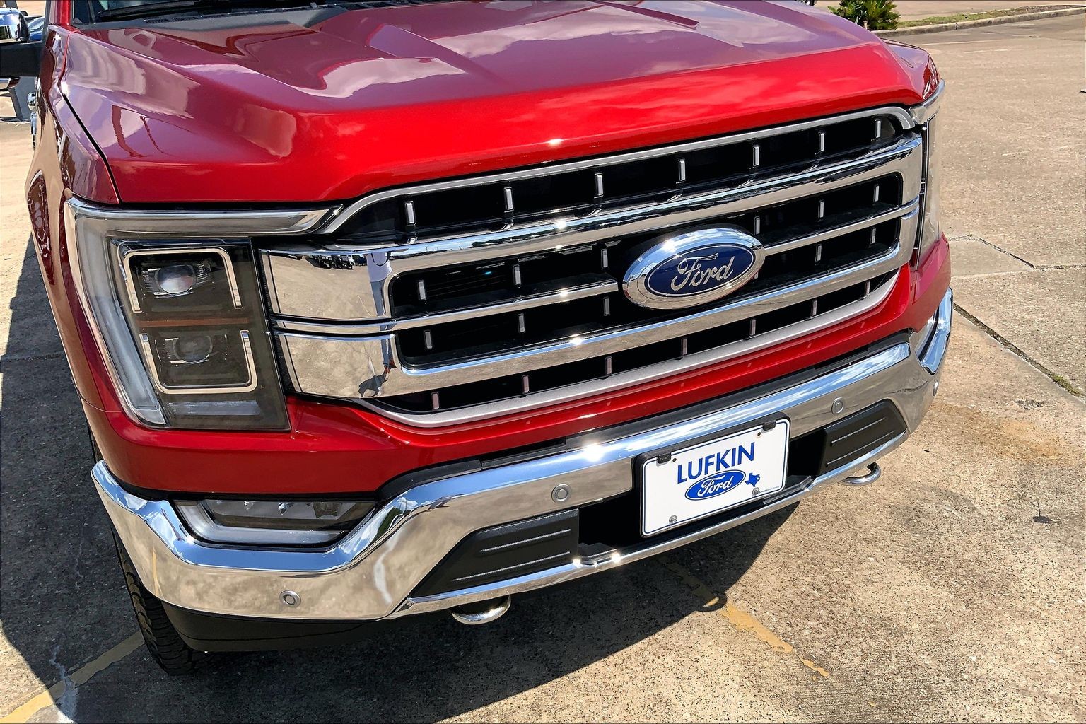 2023 Ford F-150 XL RACE RED at Lufkin Ford