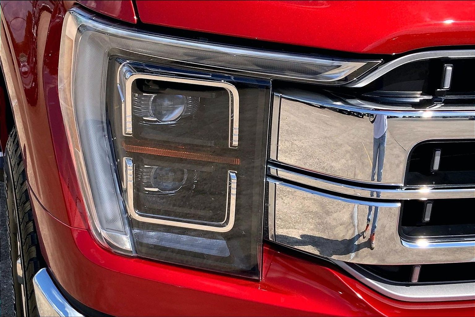 2023 Ford F-150 XL RACE RED at Lufkin Ford