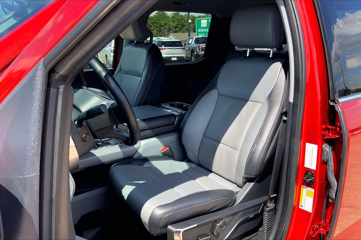 2023 Ford F-150 XL RACE RED at Lufkin Ford