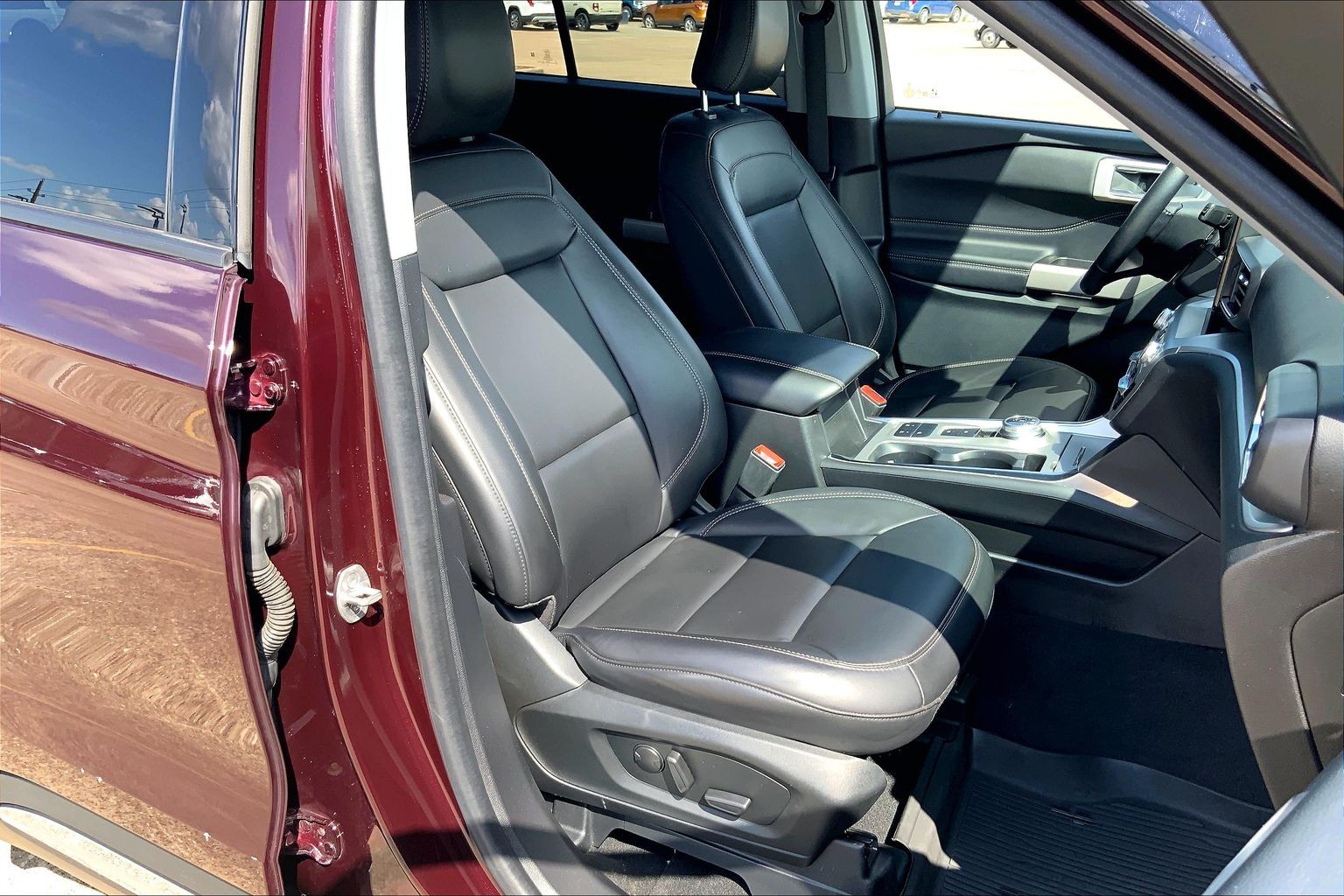 2022 Ford Explorer XLT Jewel Red at Lufkin Ford
