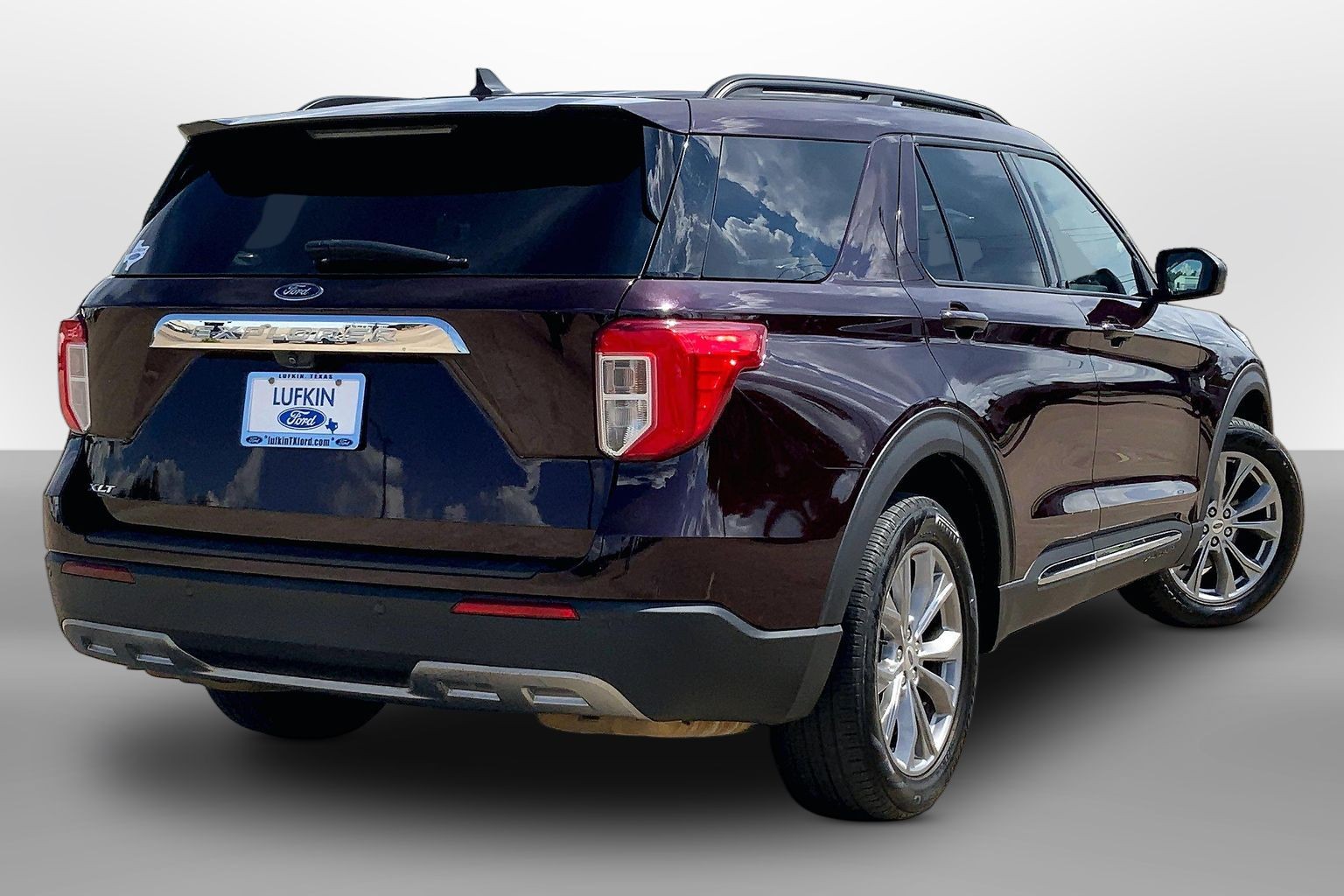 2022 Ford Explorer XLT Jewel Red at Lufkin Ford