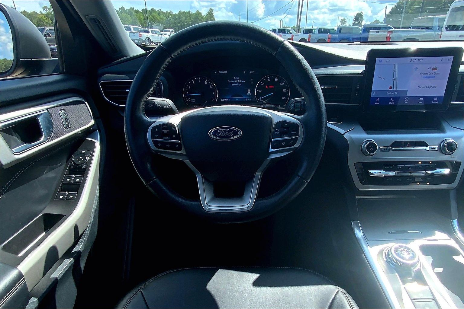 2022 Ford Explorer XLT Jewel Red at Lufkin Ford