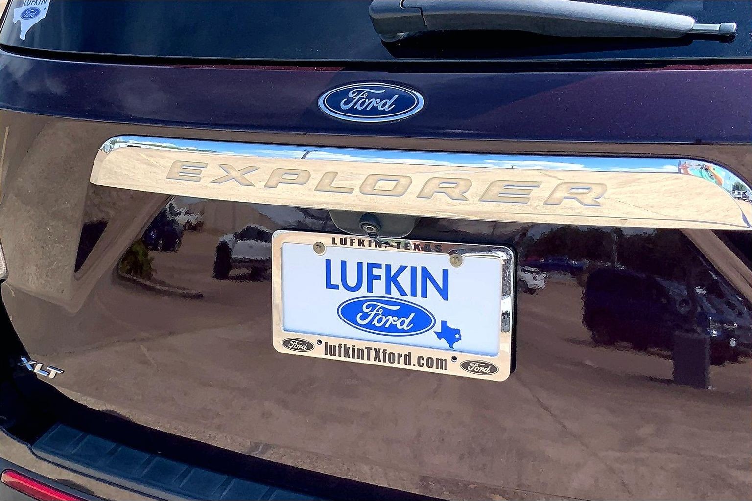 2022 Ford Explorer XLT Jewel Red at Lufkin Ford