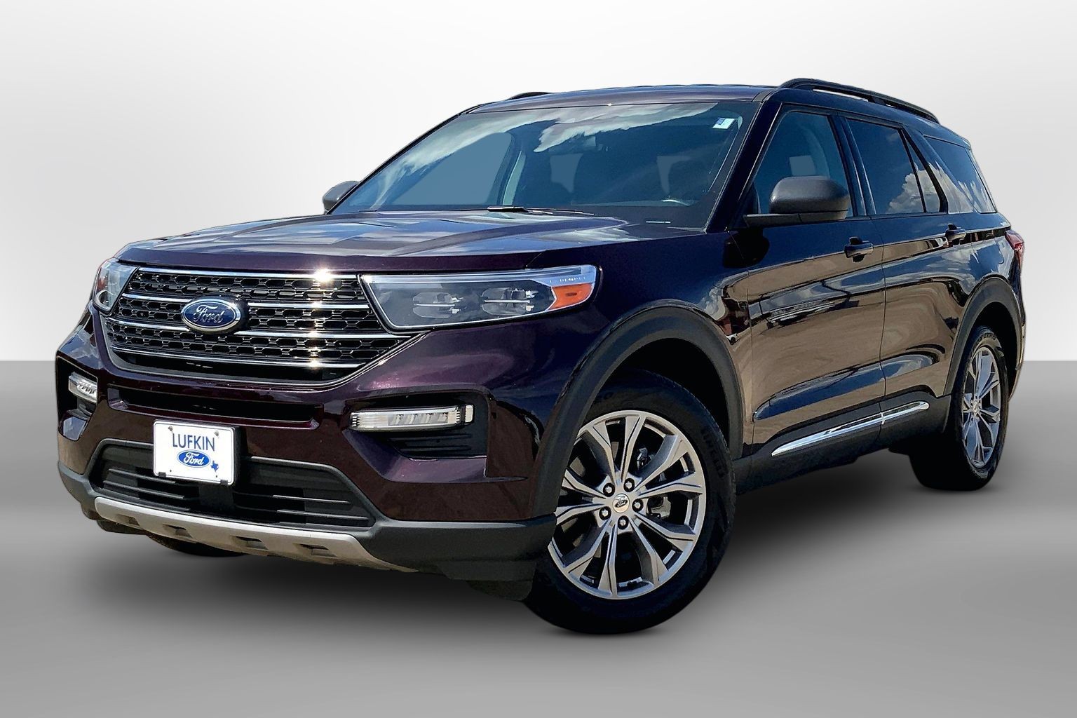 2022 Ford Explorer XLT Jewel Red at Lufkin Ford
