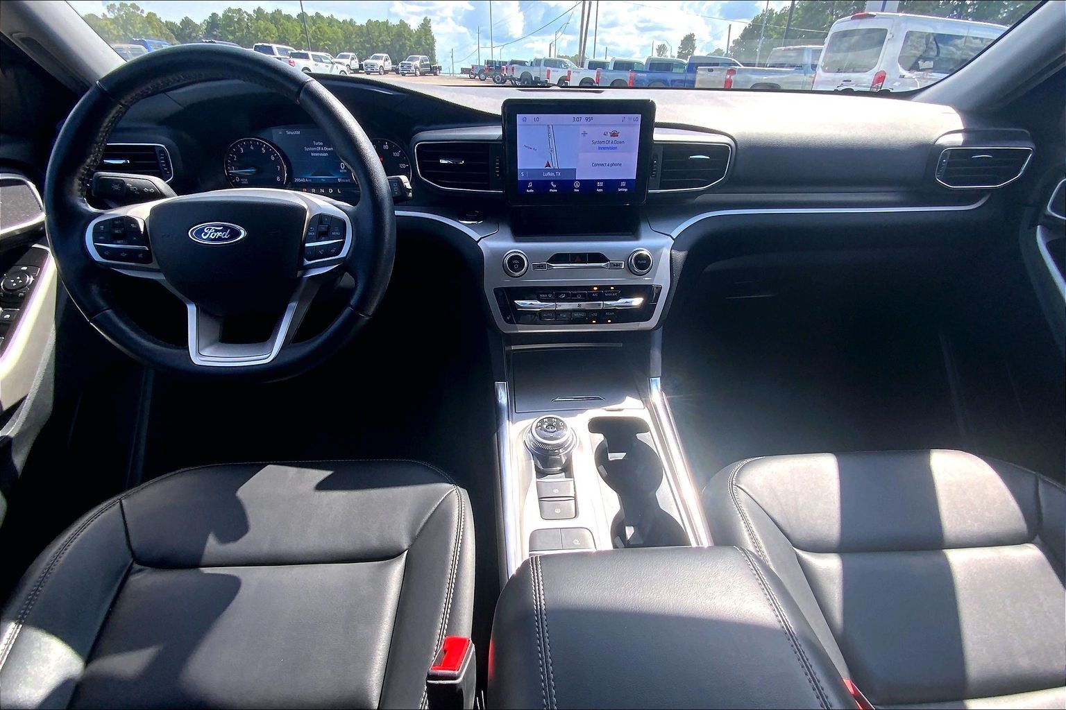 2022 Ford Explorer XLT Jewel Red at Lufkin Ford