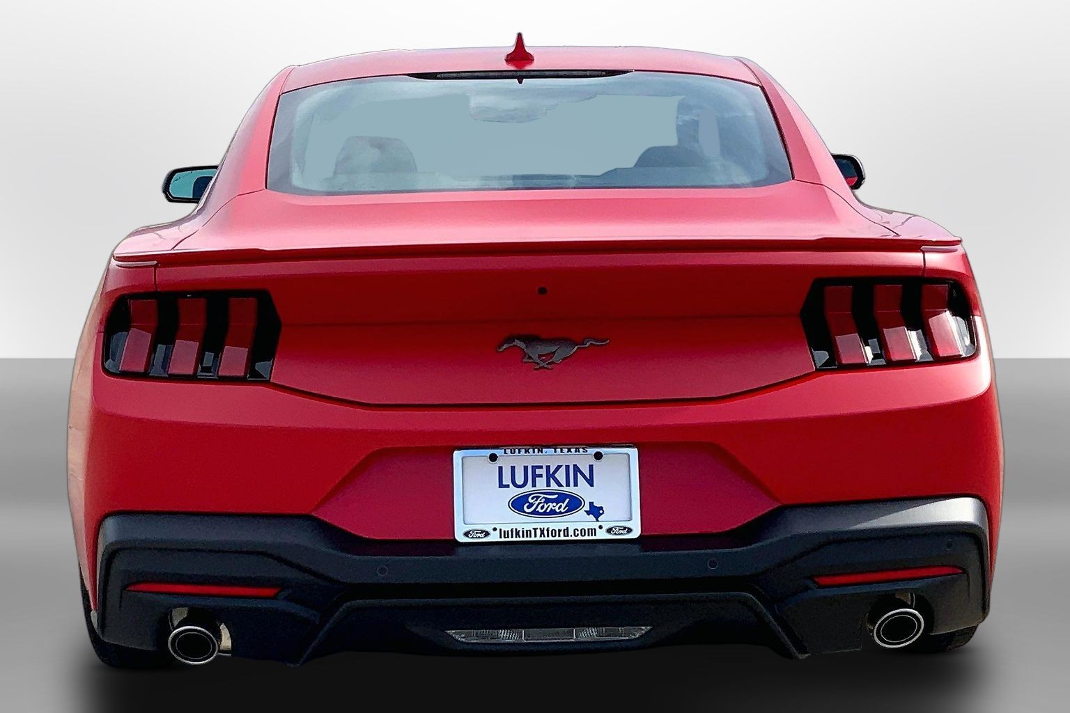 2026 Ford Mustang EcoBoost Premium Fastback Race Red at Lufkin Ford
