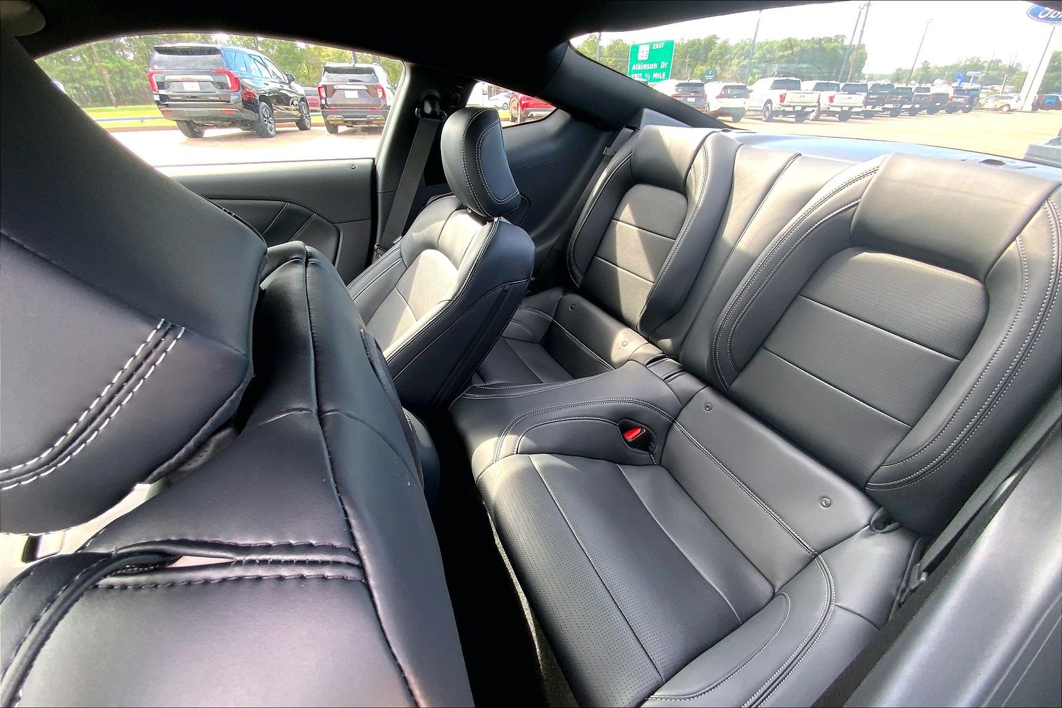 2026 Ford Mustang EcoBoost Premium Fastback Race Red at Lufkin Ford