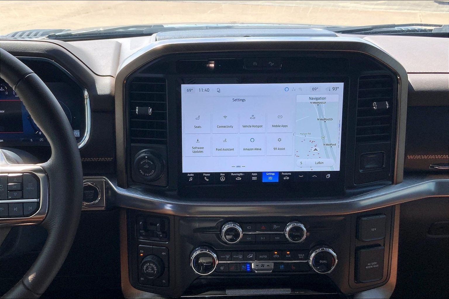 2026 Ford F-150 King Ranch CARBONIZED GRAY at Lufkin Ford
