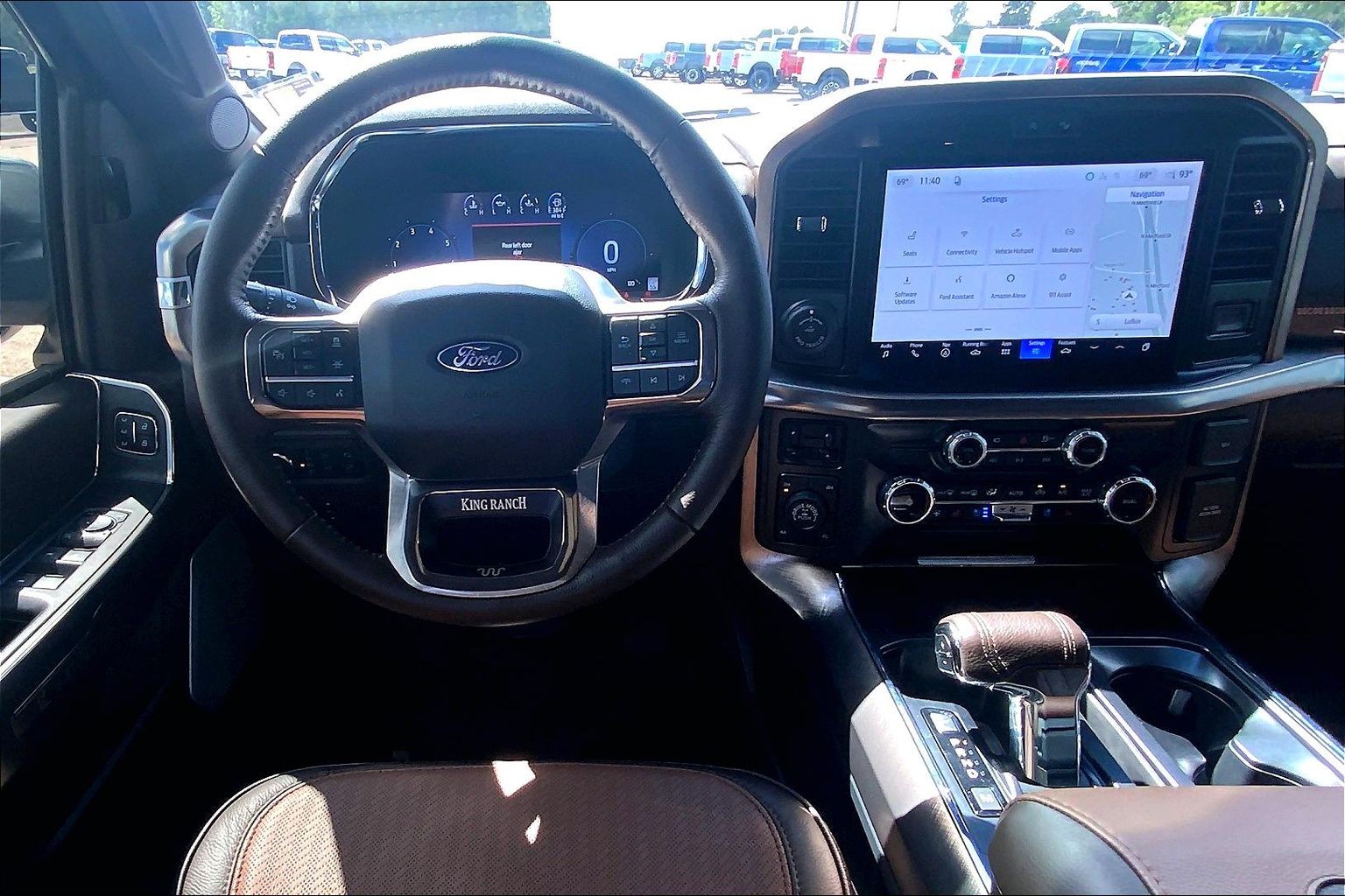 2026 Ford F-150 King Ranch CARBONIZED GRAY at Lufkin Ford