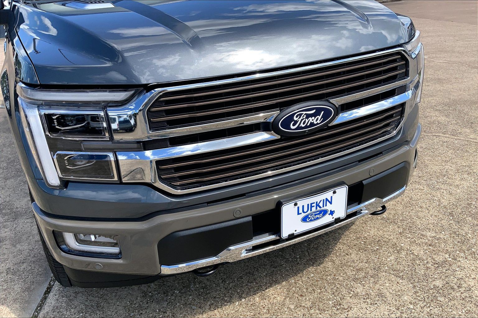 2026 Ford F-150 King Ranch CARBONIZED GRAY at Lufkin Ford