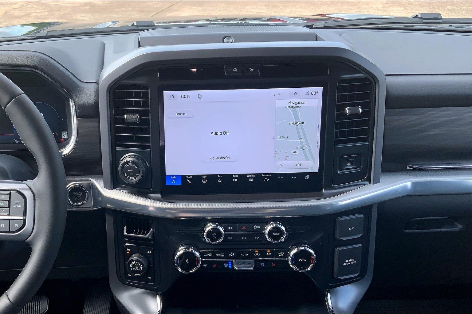 2026 Ford F-150 LARIAT Agate Black at Lufkin Ford