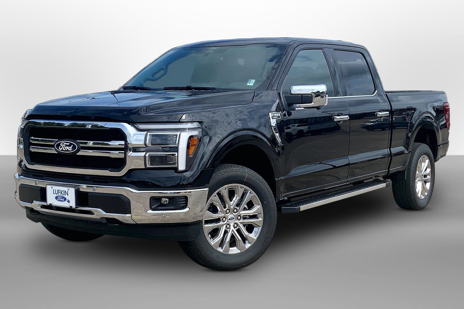 2026 Ford F-150 LARIAT Agate Black at Lufkin Ford