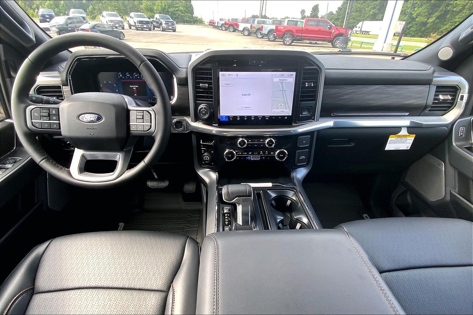 2026 Ford F-150 LARIAT Agate Black at Lufkin Ford