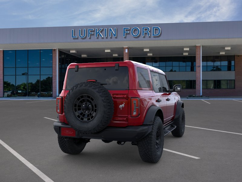 2026 Ford Bronco Badlands Ruby Red Metallic Tinted Clearcoat at Lufkin Ford