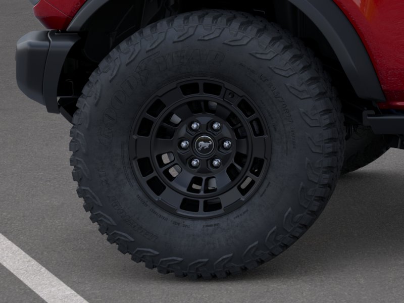 2026 Ford Bronco Badlands Ruby Red Metallic Tinted Clearcoat at Lufkin Ford