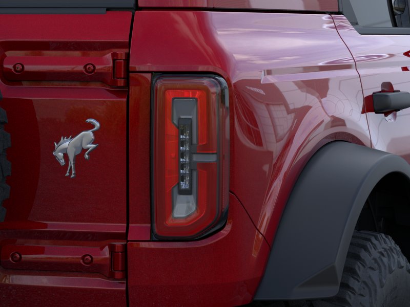 2026 Ford Bronco Badlands Ruby Red Metallic Tinted Clearcoat at Lufkin Ford