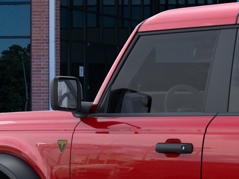 2026 Ford Bronco Badlands Ruby Red Metallic Tinted Clearcoat at Lufkin Ford